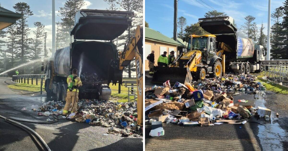 Read more about the article Dumped battery causes early-morning garbage truck blaze in Kiama – Illawarra Mercury