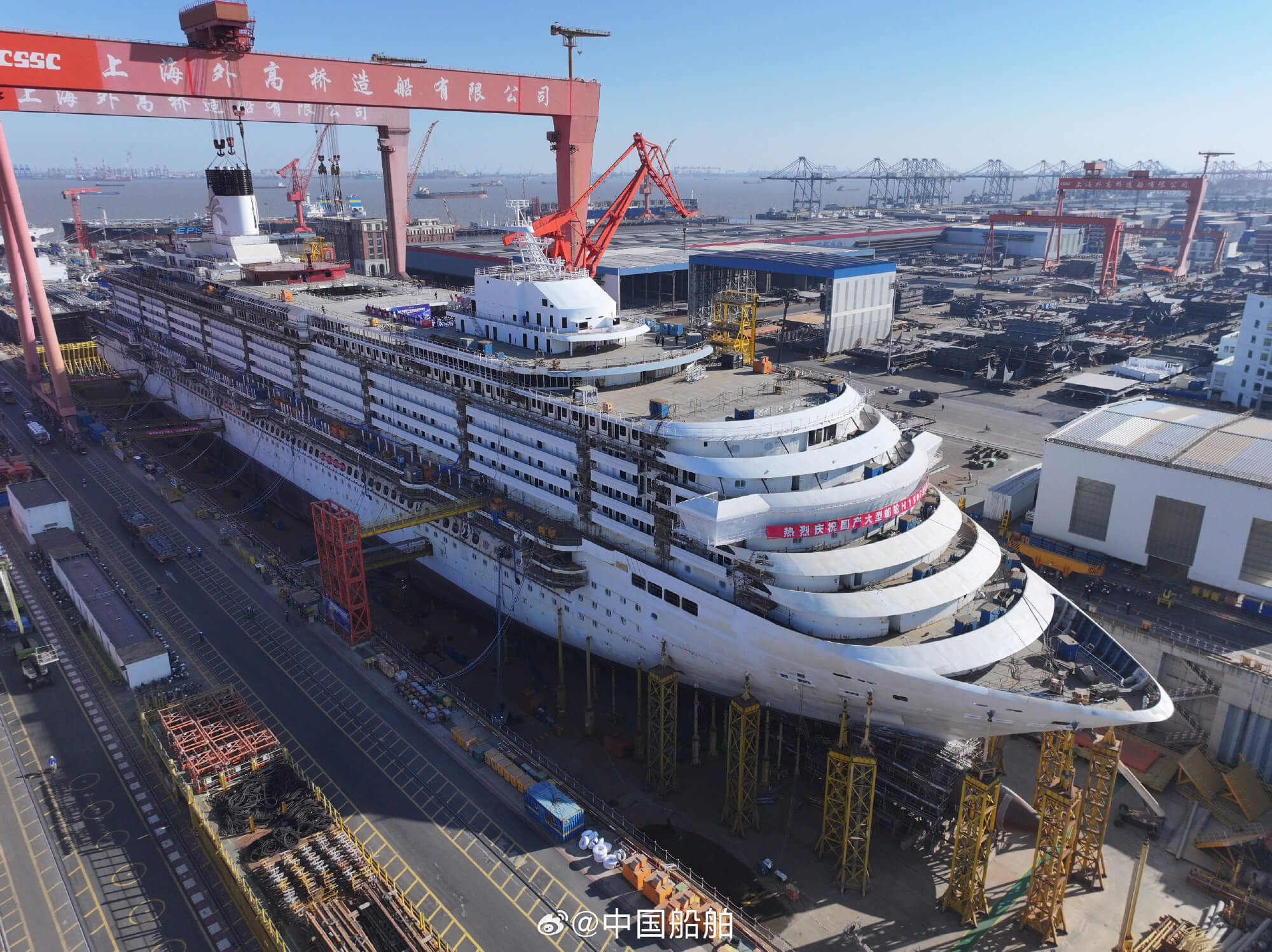 Read more about the article China completes initial phase of construction for second domestically-built cruise ship – Travel Daily