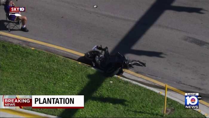 You are currently viewing Crash involving motorcyclist causes traffic delays in Plantation – WPLG Local 10