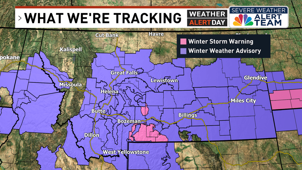 You are currently viewing WEATHER ALERT DAY: Travel impacts continue as winter storm begins to exit the region – NBC Montana