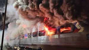 Read more about the article Amtrak service impacted after SEPTA train traveling from Philadelphia to Wilmington, Delaware goes up in flames – ABC7 New York