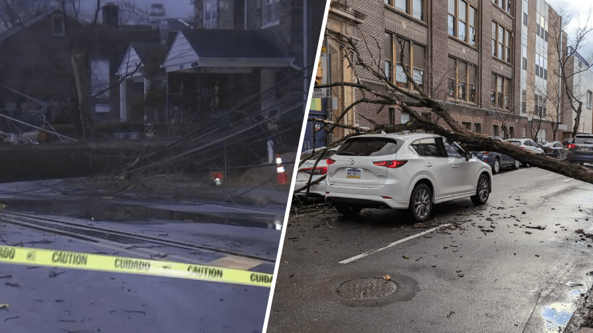 You are currently viewing Live Updates: 1 dead as strong winds cause damage, outages in Philly region – NBC Philadelphia