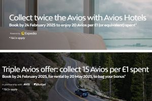 Read more about the article Earn 20x Avios on hotel bookings & 15x on car hire (book by 2/24/25) – Frequent Miler