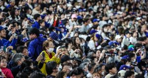 Read more about the article Dodgers’ Tokyo Series trip confirms the team’s ‘overwhelming’ hold on Japan – Los Angeles Times