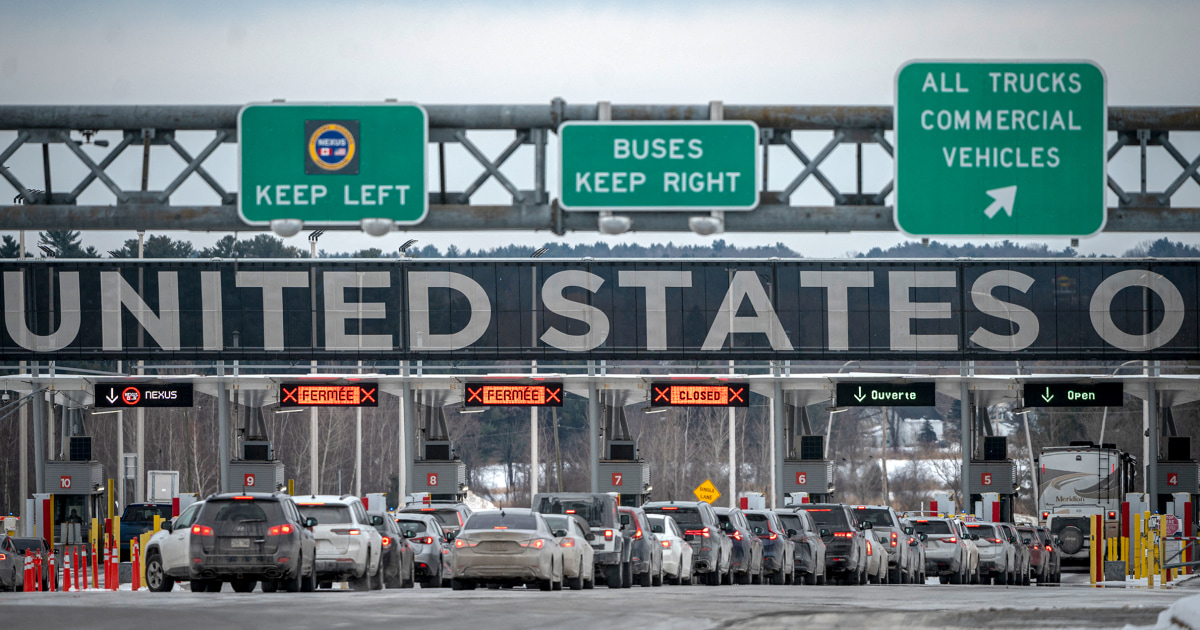 You are currently viewing International travelers are dramatically reducing their cross-border visits to the U.S. Here's why. – NBC News