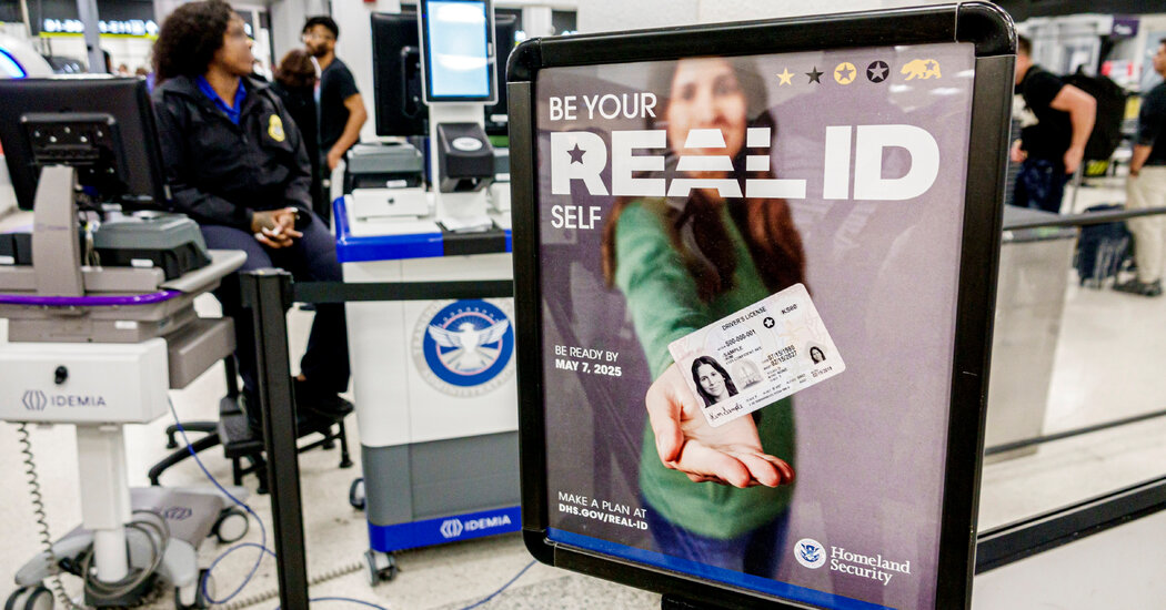 You are currently viewing The Real ID Deadline Is Here. What to Know if You’re Flying. – The New York Times