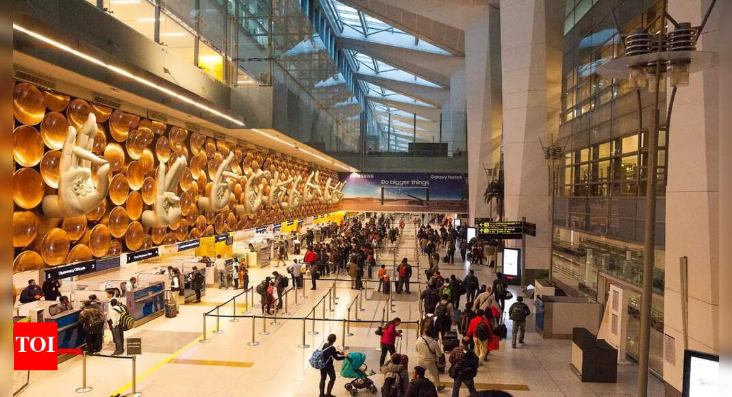 You are currently viewing 'Flight adjustments & longer wait times': Delhi airport issues travel advisory – Times of India