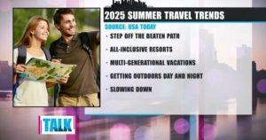 Read more about the article These are the travel trends for summer 2025 – CBS News