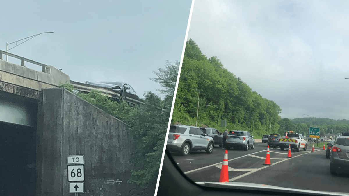 You are currently viewing Crash on Route 8 South in Naugatuck causes significant traffic delays – NBC Connecticut