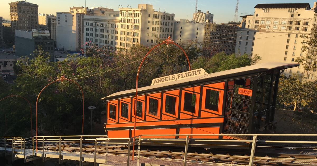 You are currently viewing Angels Flight announces price hike as iconic L.A. railway becomes latest victim of inflation – Los Angeles Times
