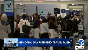 Read more about the article Memorial Day weekend travel rush gets underway in Southern California – ABC7 Los Angeles