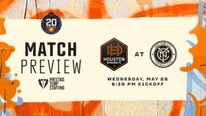 Read more about the article MATCH PREVIEW: Houston Dynamo FC travel east for midweek matchup versus NYCFC – Houston Dynamo FC