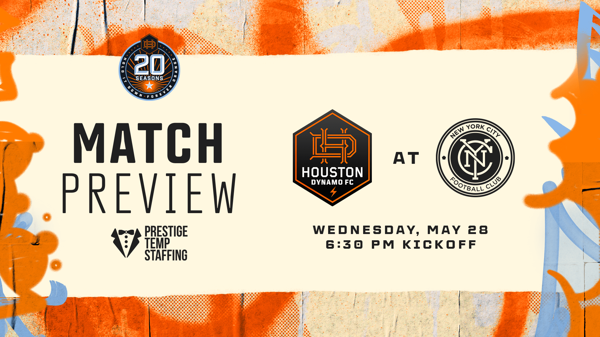 You are currently viewing MATCH PREVIEW: Houston Dynamo FC travel east for midweek matchup versus NYCFC – Houston Dynamo FC