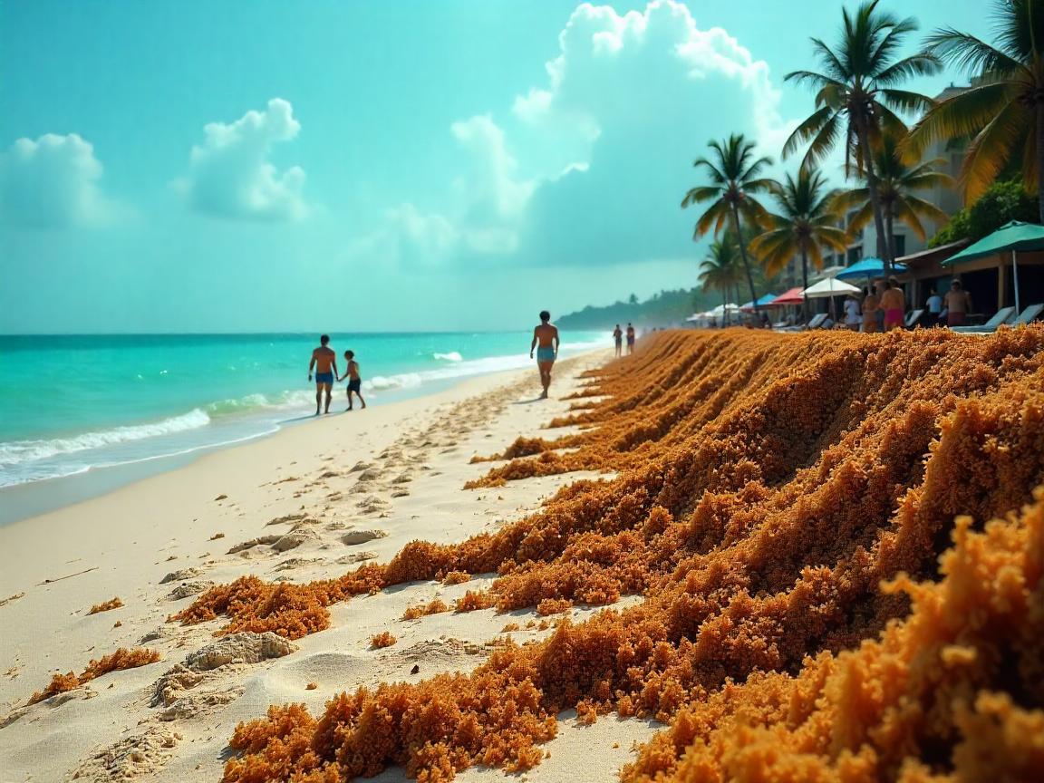 You are currently viewing Puerto Rico Joins with Dominican Republic, Guyana, Martinique, Sint Maarten as Record Breaking Sargassum Invasion Chokes Beaches, Caribbean Travel Industry, What You Need To Know – Travel And Tour World