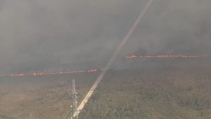 Read more about the article Massive brush fire disrupts travel in Miami-Dade and Florida Keys – Caribbean National Weekly