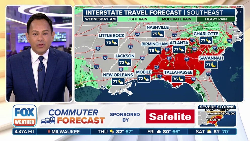 You are currently viewing Safelite commuter forecast: Storms to cause major travel delays across eastern US – FOX Weather