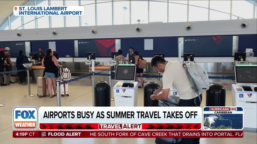 You are currently viewing Busy summer travel season kicking off nationwide – FOX Weather