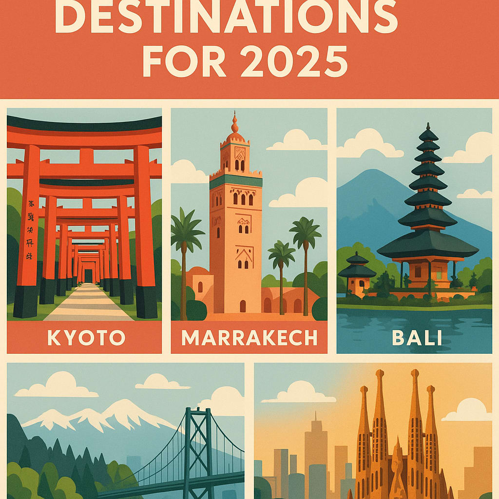You are currently viewing Top 5 Travel Destinations for 2025 – Vocal