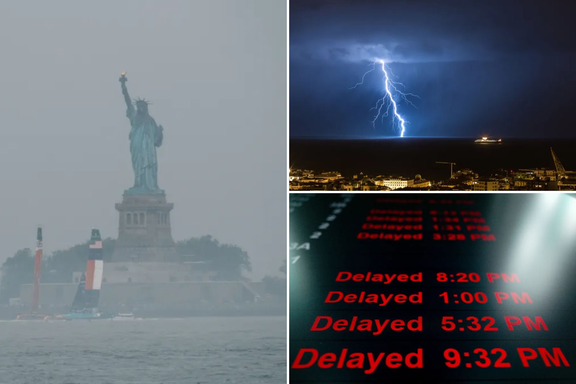 You are currently viewing Severe thunderstorm warning sparks travel chaos as major airports ground flights — including JFK and LaGuardia – New York Post
