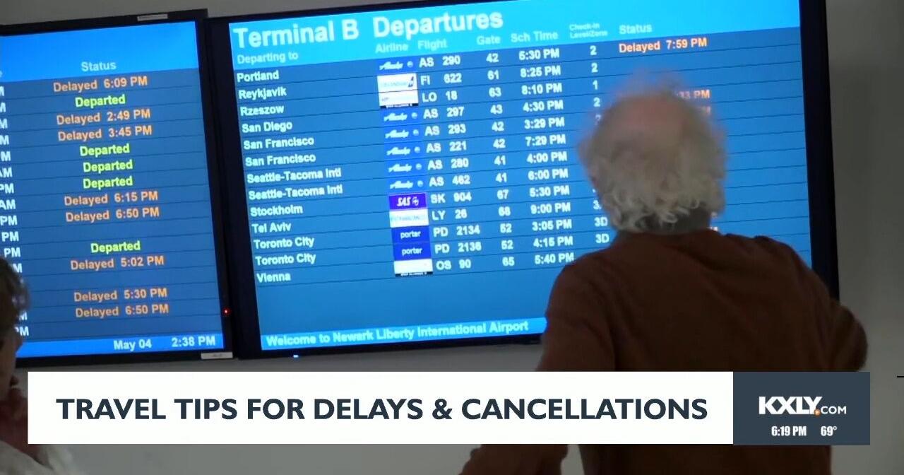 You are currently viewing Travel tips for delays and cancellations – KXLY.com
