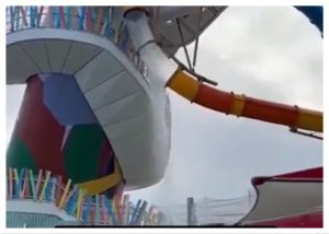 Read more about the article Man 'sliced open' on Royal Caribbean cruise as waterslide shatters – NationalWorld