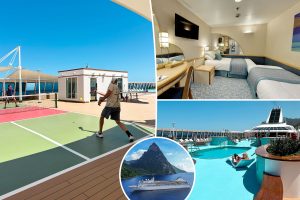 Read more about the article Luxury cruise ship’s $1.8M ‘unlimited stay’ package includes queen bed, ‘premium’ soaps and 400 destinations – New York Post