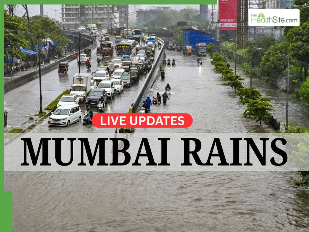 Read more about the article Mumbai Rains Live Updates: IMD Predicts Heavy Showers For City Red Alert In Place For Thane Ghat Areas – TheHealthSite