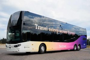Read more about the article Europe's New Luxury Night Bus Feels Like Flying Business Class With Lie-flat Beds and an Onboard Bar—and It Connects Iconic Cities