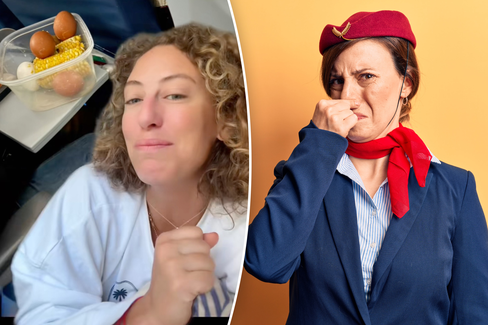 You are currently viewing Traveler’s ‘diabolical’ snack dubbed ‘worst nightmare’ by plane passengers: ‘Going full fart cannon’ – New York Post