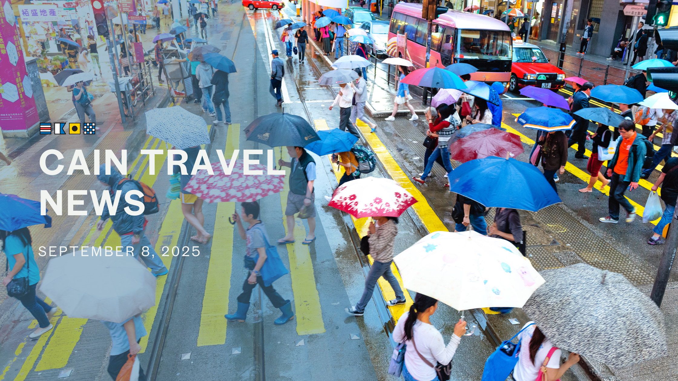 You are currently viewing Weather Caused by Tropical Storm Tapah may Impact Travel, September 8th-10th – Cain Travel