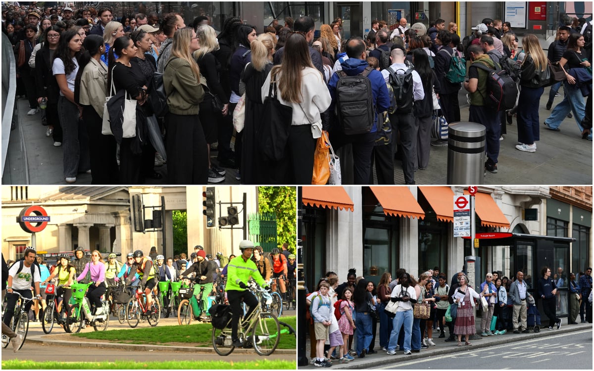 You are currently viewing All lines suspended as Tube strike wipes out rush hour services- latest updates – London Evening Standard