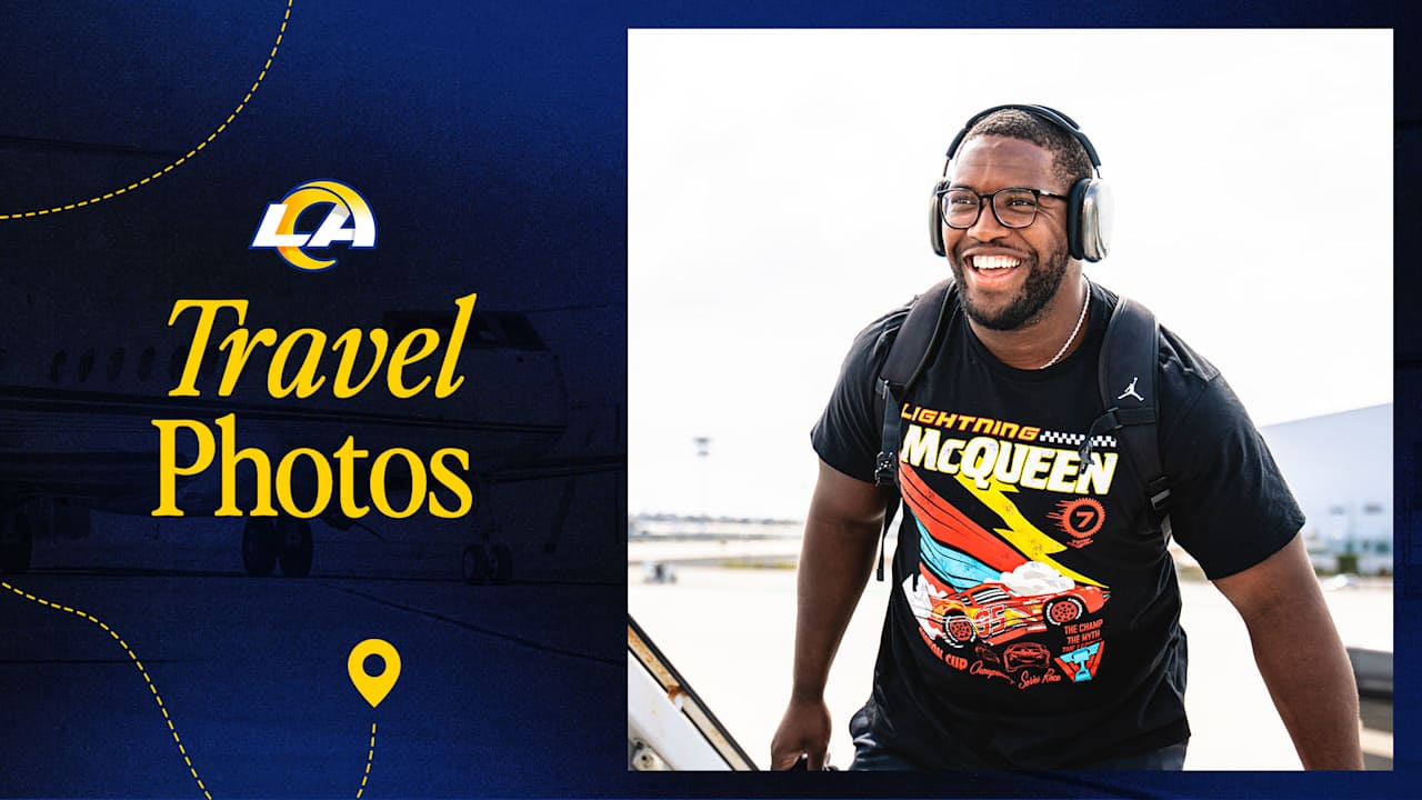 You are currently viewing TRAVEL PHOTOS: Rams travel to Nashville for their first regular season away game vs. Titans – Rams