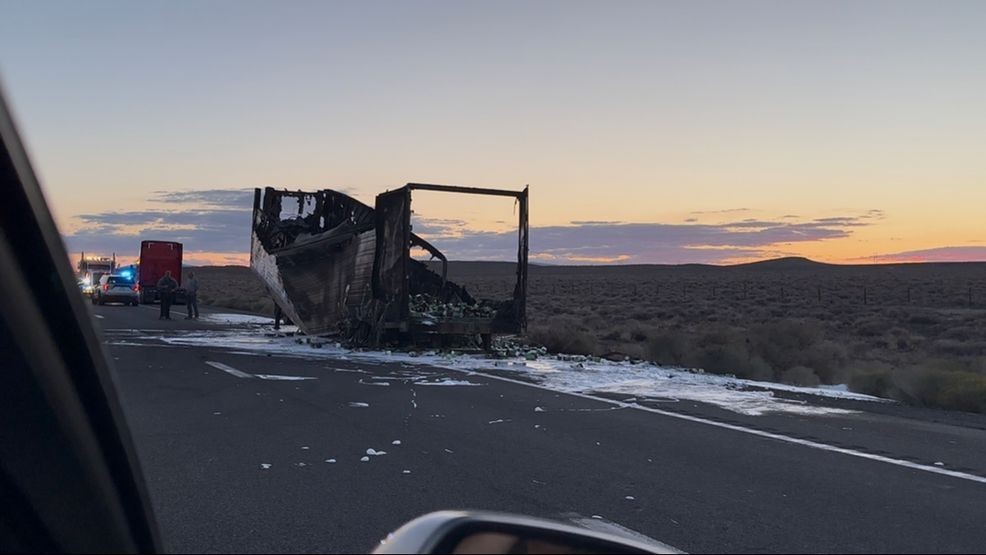 You are currently viewing Milk truck fire causes major traffic delays on I-80 westbound in Nevada – KRNV