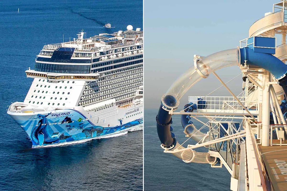You are currently viewing Cruise Passenger Stuck in Clear Waterslide Over Open Ocean Goes Viral: 'My Worst Nightmare' – Yahoo News Canada