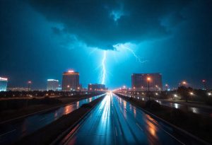 Read more about the article Las Vegas Weather Emergency Hot Sunny Days Recede as Powerful Thunderstorms, Lightning Gusts, and Flooded Roads Create Travel Disruptions – Travel And Tour World