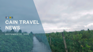 Read more about the article Weather Caused by Tropical Storm Bualoi may Impact Travel, September 25-28 – Cain Travel