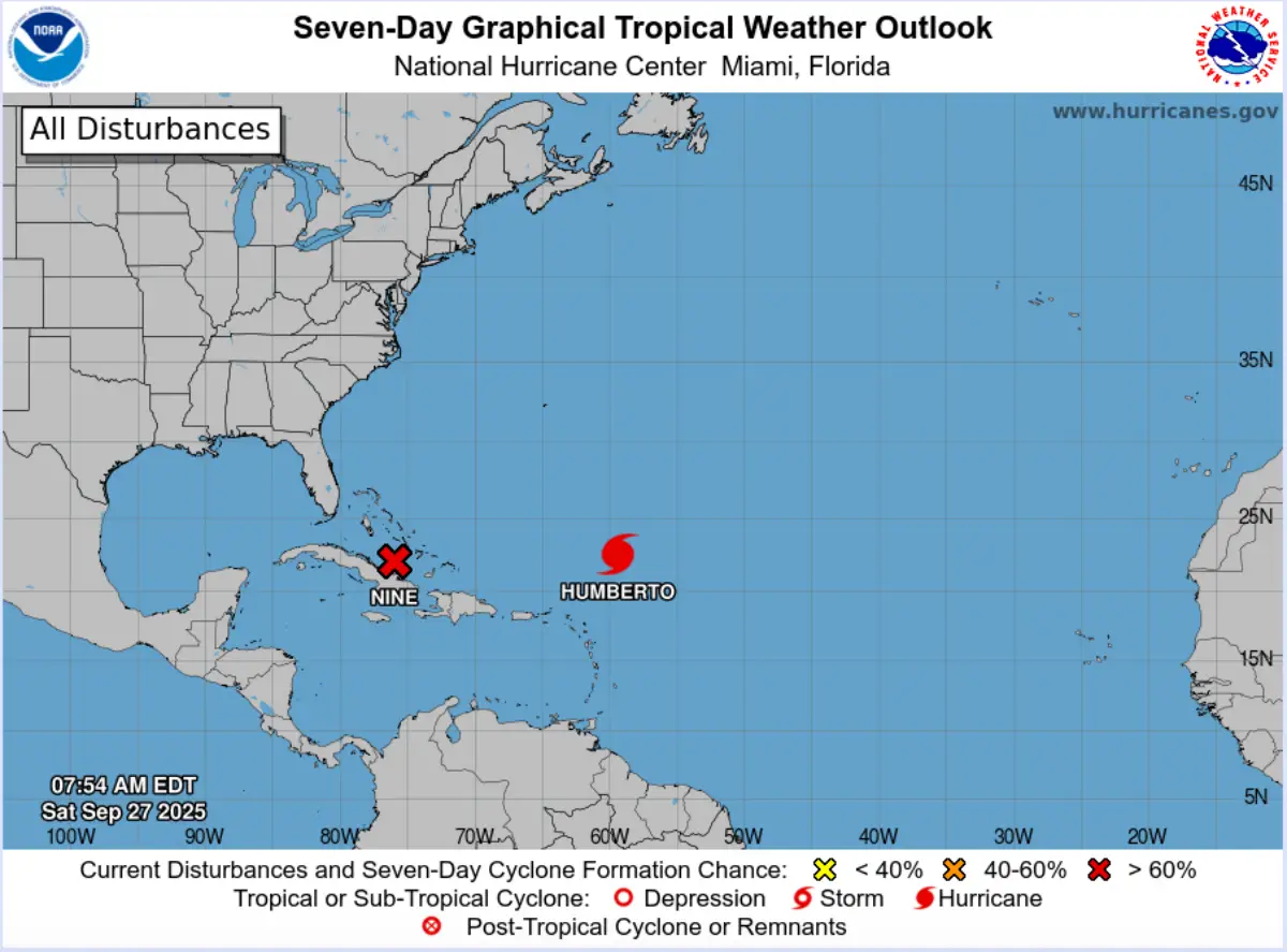 You are currently viewing Cruise Lines Reroute Ships as Hurricane Humberto Nears Caribbean – FTN news