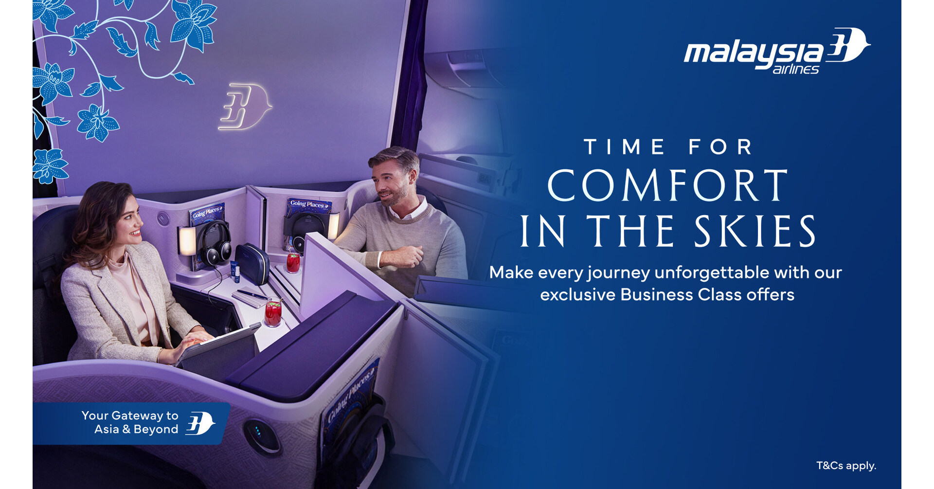 You are currently viewing Malaysia Airlines Showcases Elevated Journeys with "Time for Comfort in the Skies" Campaign – PR Newswire