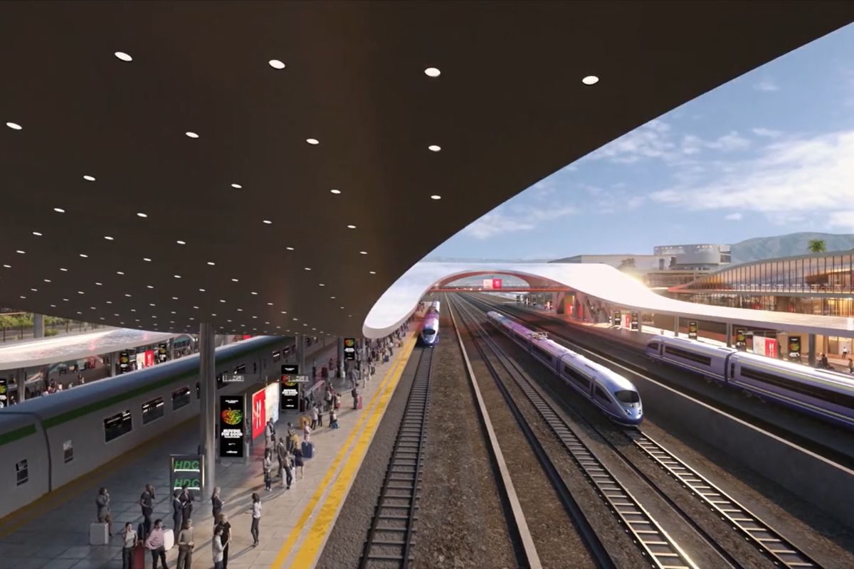You are currently viewing A Brand-New High-Speed Rail Desert Corridor Aims To Connect L.A. County To Las Vegas — Here’s How – Secret Los Angeles