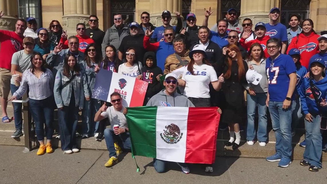 You are currently viewing Mexican Bills Mafia fans say visiting Buffalo is “life-changing” – WGRZ