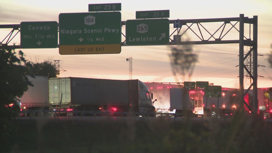 You are currently viewing Traffic delays persist amid border outage havoc – WGRZ