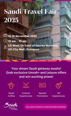 You are currently viewing Saudi Travel Fair 2025 returns to Malaysia with exclusive deals and a preview of Saudi's 'Winter is Alive' Program – Macau Business
