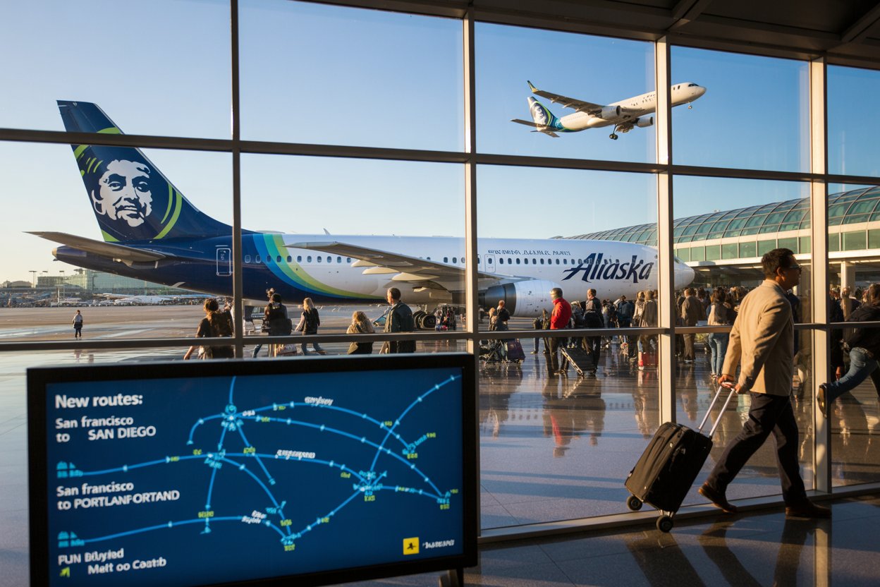 You are currently viewing Alaska Airlines Cuts Routes from SFO & LAX, Focuses on San Diego and Portland – Travel And Tour World