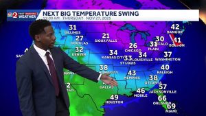 Read more about the article Cold Front May Impact Thanksgiving Travel Plans | Central Florida Holiday Forecast – WESH