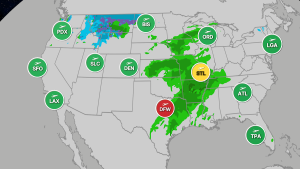 Read more about the article Thanksgiving Travel Weather Maps Tracker: Radar, Alerts, Airport Delays And More – AOL.com