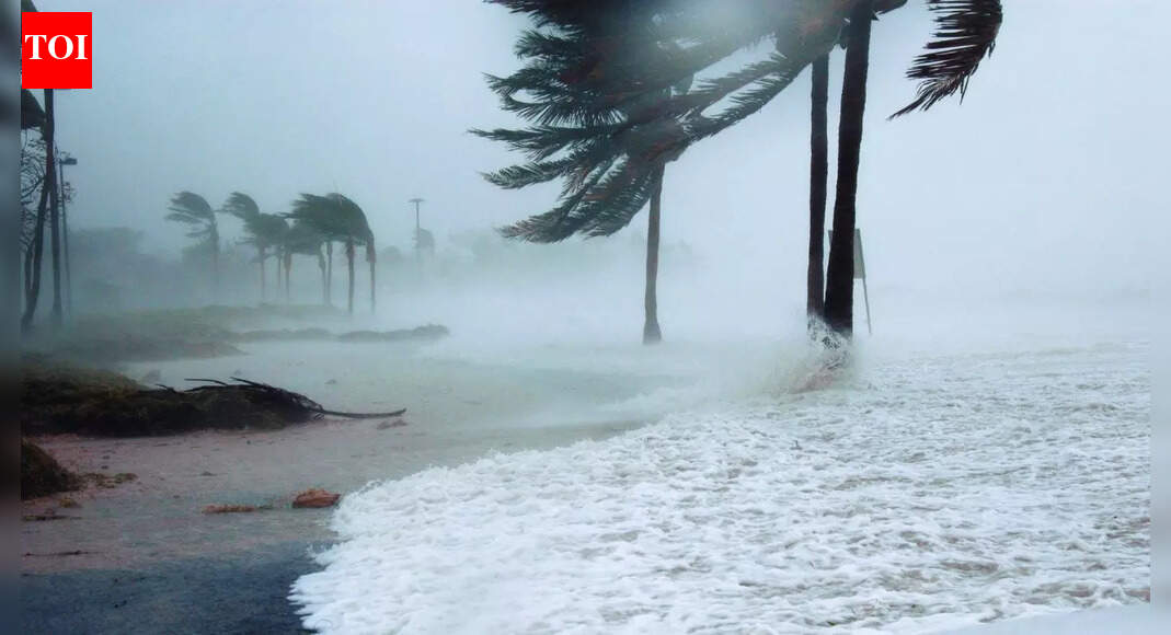You are currently viewing Cyclones Senyar and Ditwah triggers heavy rainfall and wind across multiple south Indian states; IMD upda – Times of India