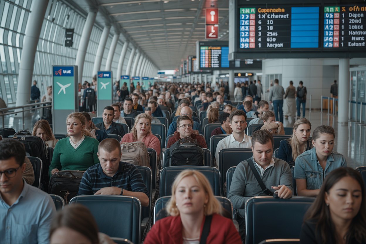 You are currently viewing Over 329 Delays and 32 Flight Cancellations Hit Europe, Including Ireland, Denmark, UK, France, Netherlands, as SAS, Emerald, Virgin Atlantic, Air France, KLM Affecting Travel At Dublin, Copenhagen, London, Paris, Amsterdam – Travel And Tour World
