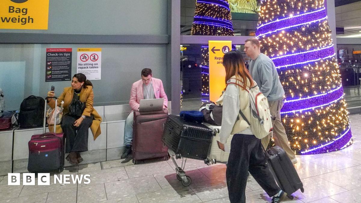 You are currently viewing Friday to be busiest travel day of festive season – BBC