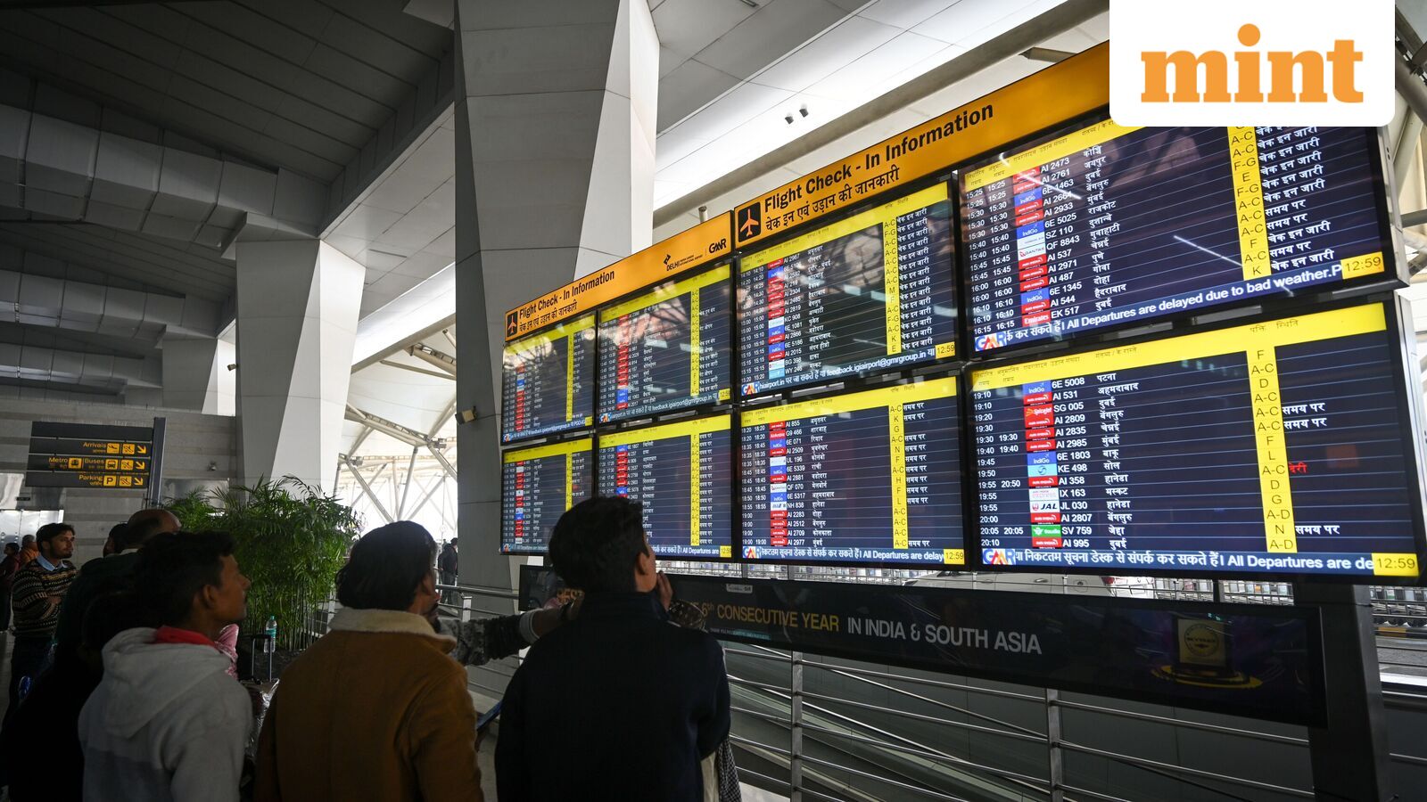 You are currently viewing Weather Today LIVE Updates: Attention flyers! Delhi Airport issues travel advisory, ‘dense fog may result in delays…’ – livemint.com