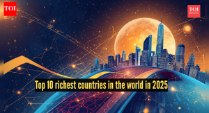 Read more about the article Top 10 richest countries in the world in 2025 – The Times of India